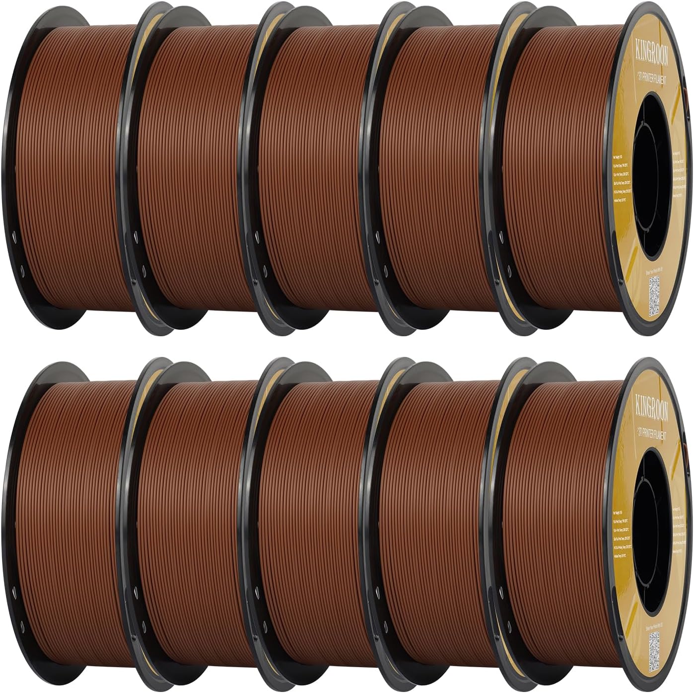 Kingroon Matte PLA Filament 1.75mm for Smooth 3D Printing
