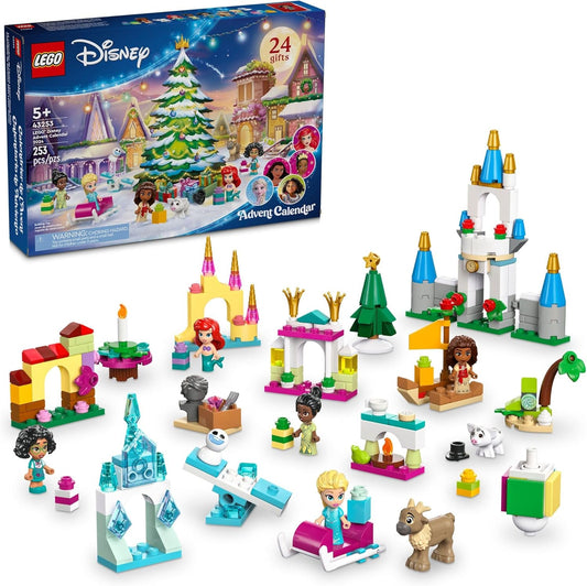 LEGO Disney Advent Calendar 2024 - Fun Holiday Toy for Kids