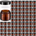 Domensi 72 Pcs 2 oz Glass Jars for Travel and DIY Projects