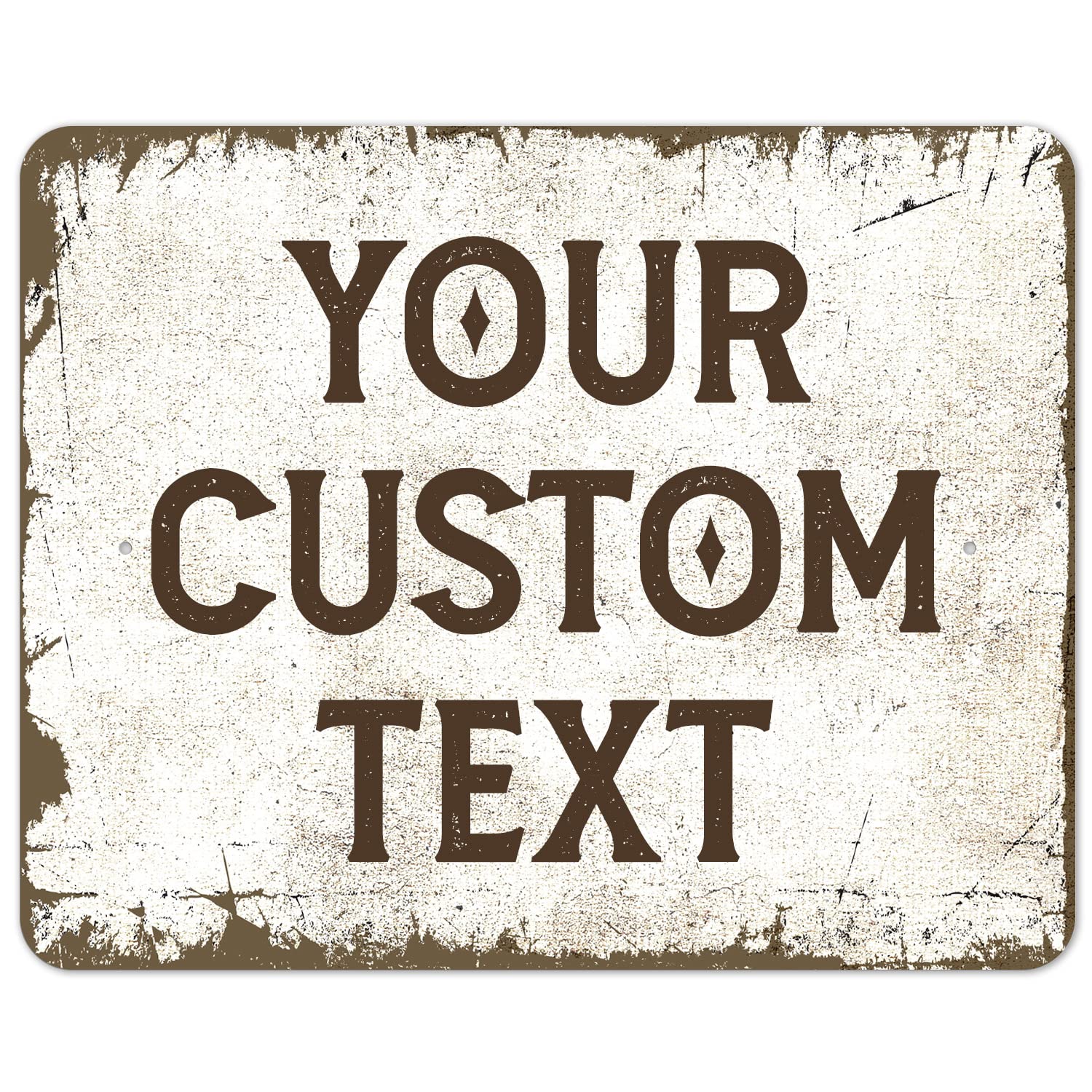 Rustic Custom Sign for Personalized Decor in Home or Man Cave