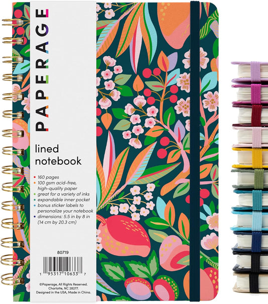 Premium PAPERAGE Spiral Journal - Thick 100 GSM Paper!