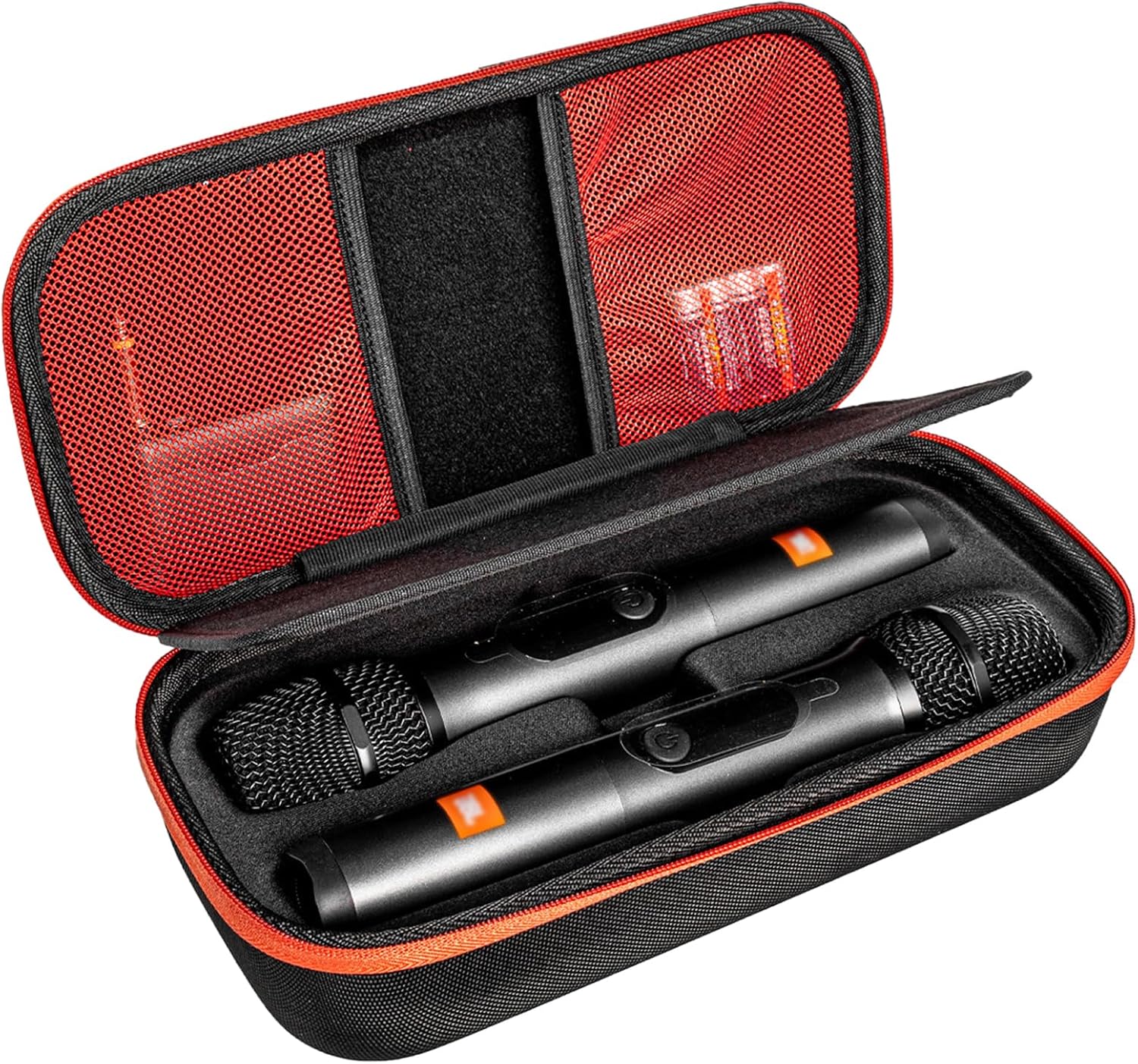 Shock-Proof Dual Mic Travel Case - Ideal for Karaoke & Parties