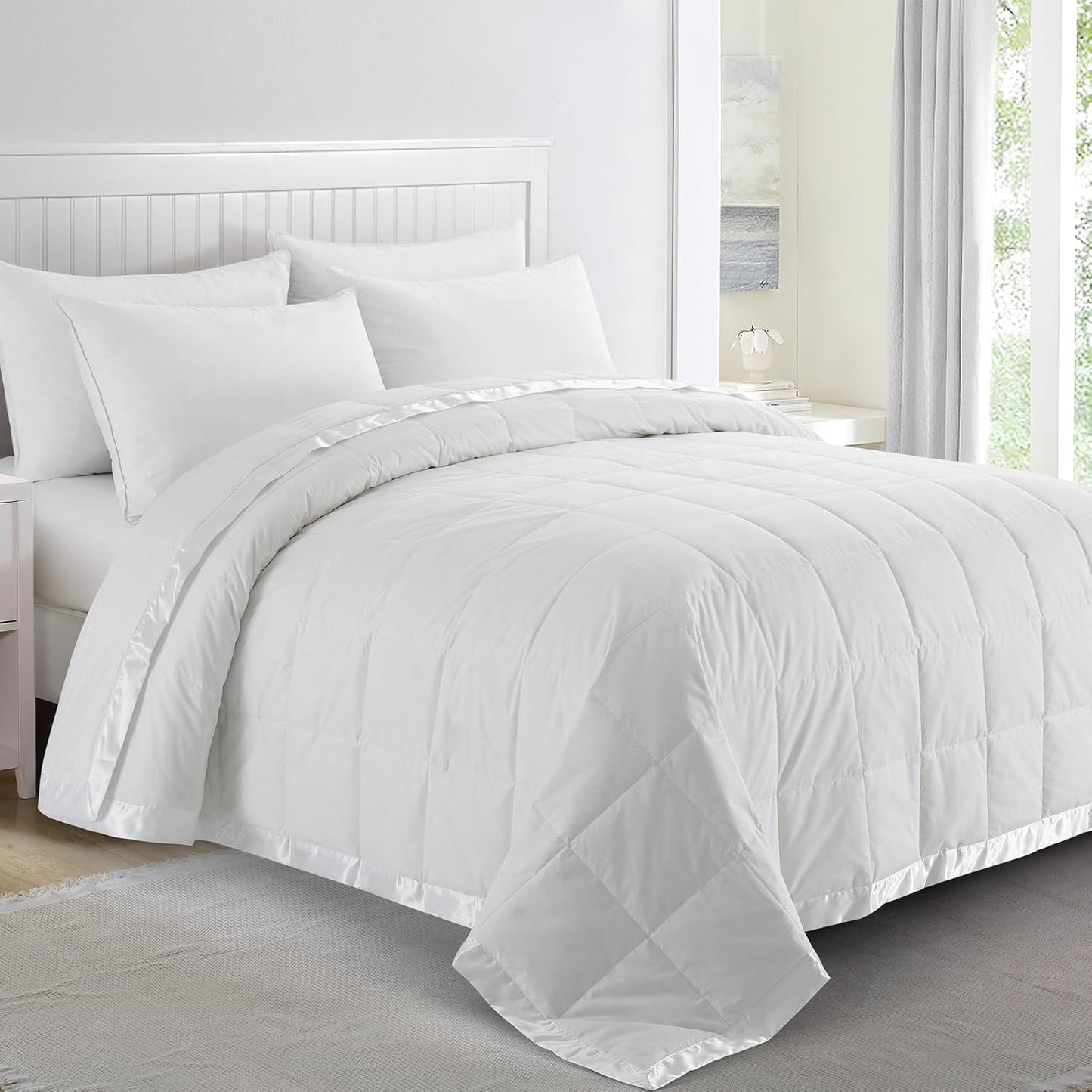 Soft Lightweight Down Blanket King Size for Cozy Warmth