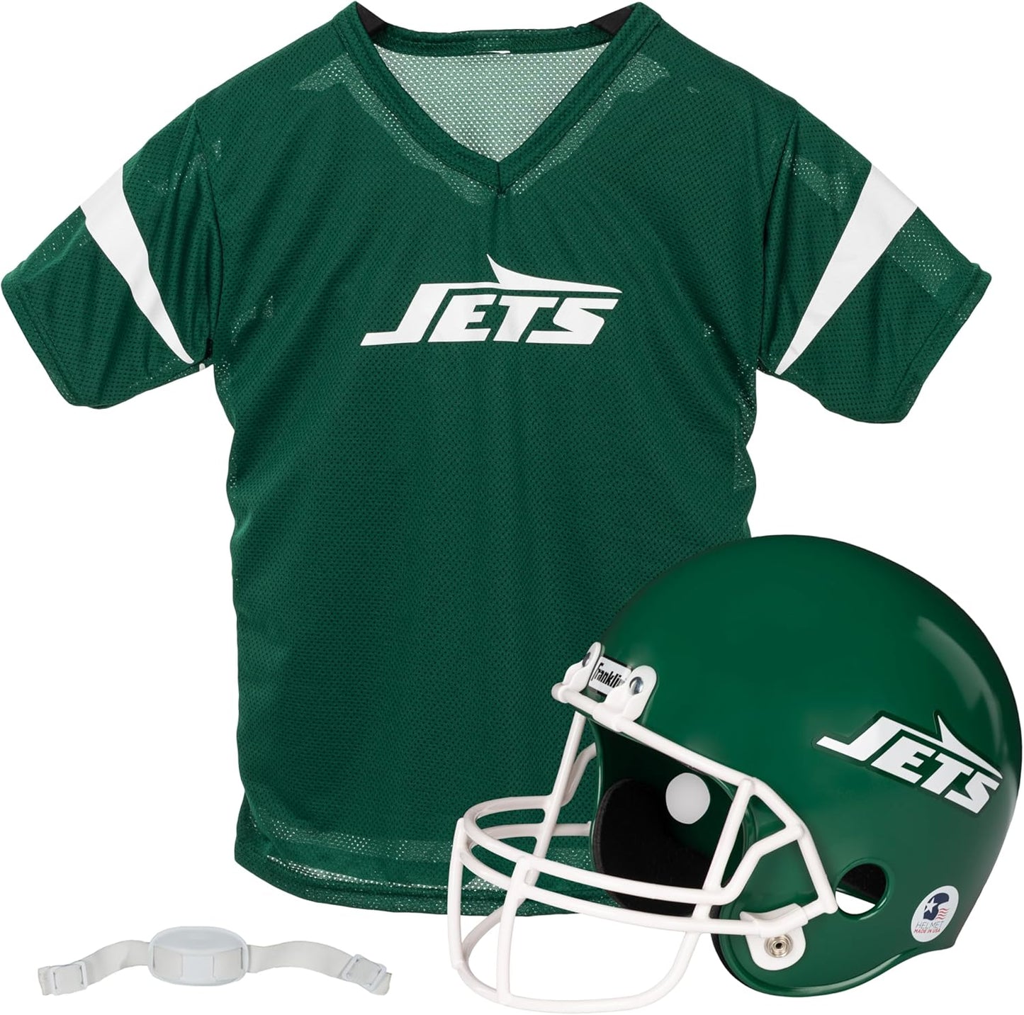 New York Jets Kids Helmet and Jersey Set for Young Fans