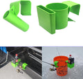 Ice House Sled & Bucket Phone, Drink, Tool Holder and Rod Holder Combo