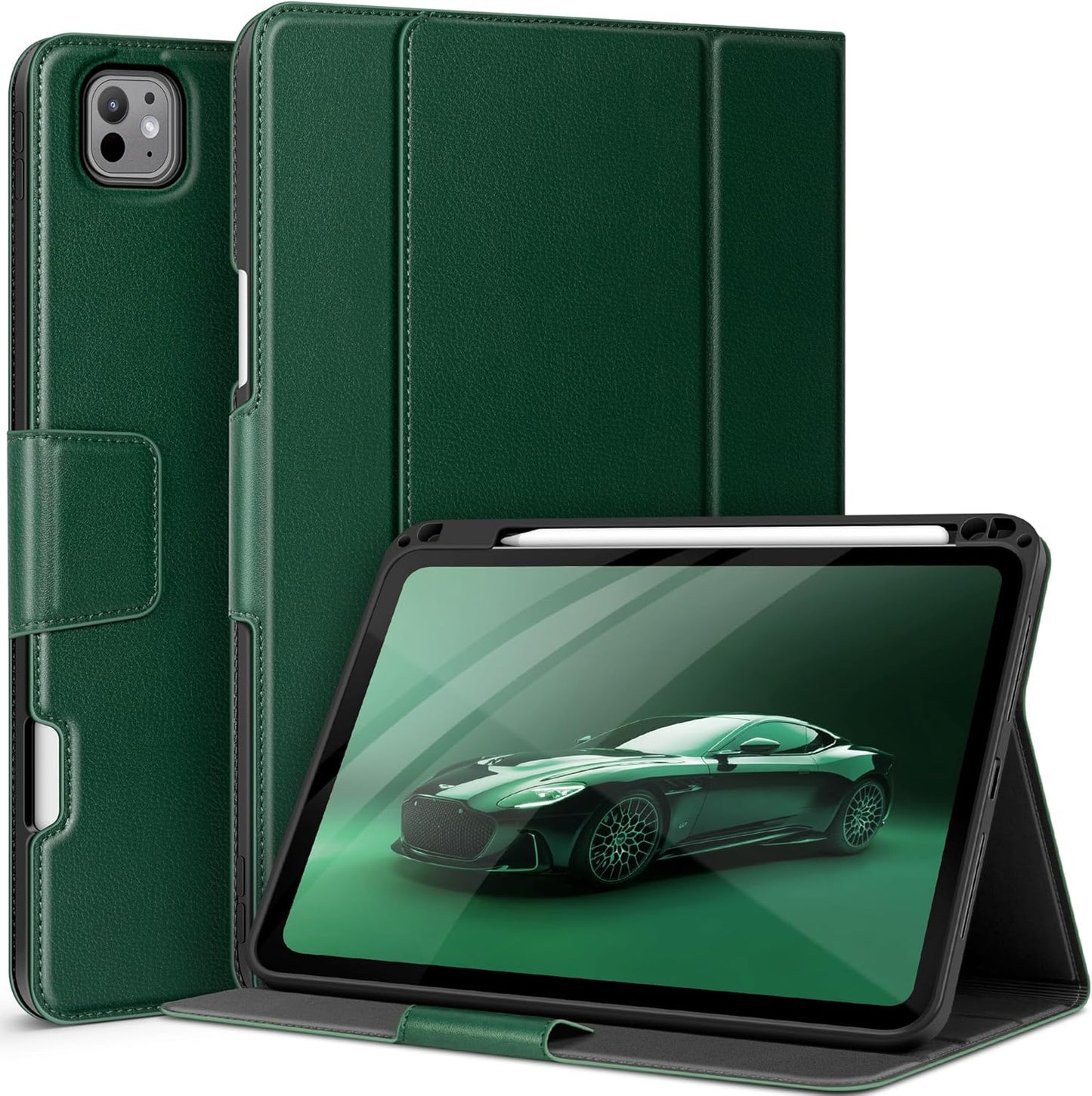 iPad Pro 11 Inch Case with Pencil Holder and Multiple Angles