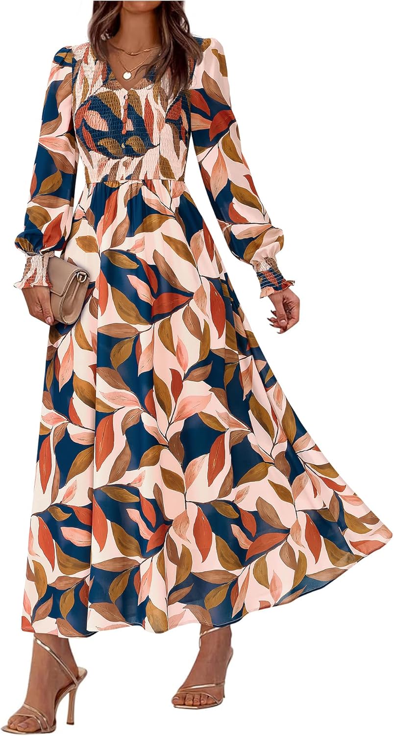 BTFBM Women Fall Wedding Guest Maxi Dresses for 2025 Events
