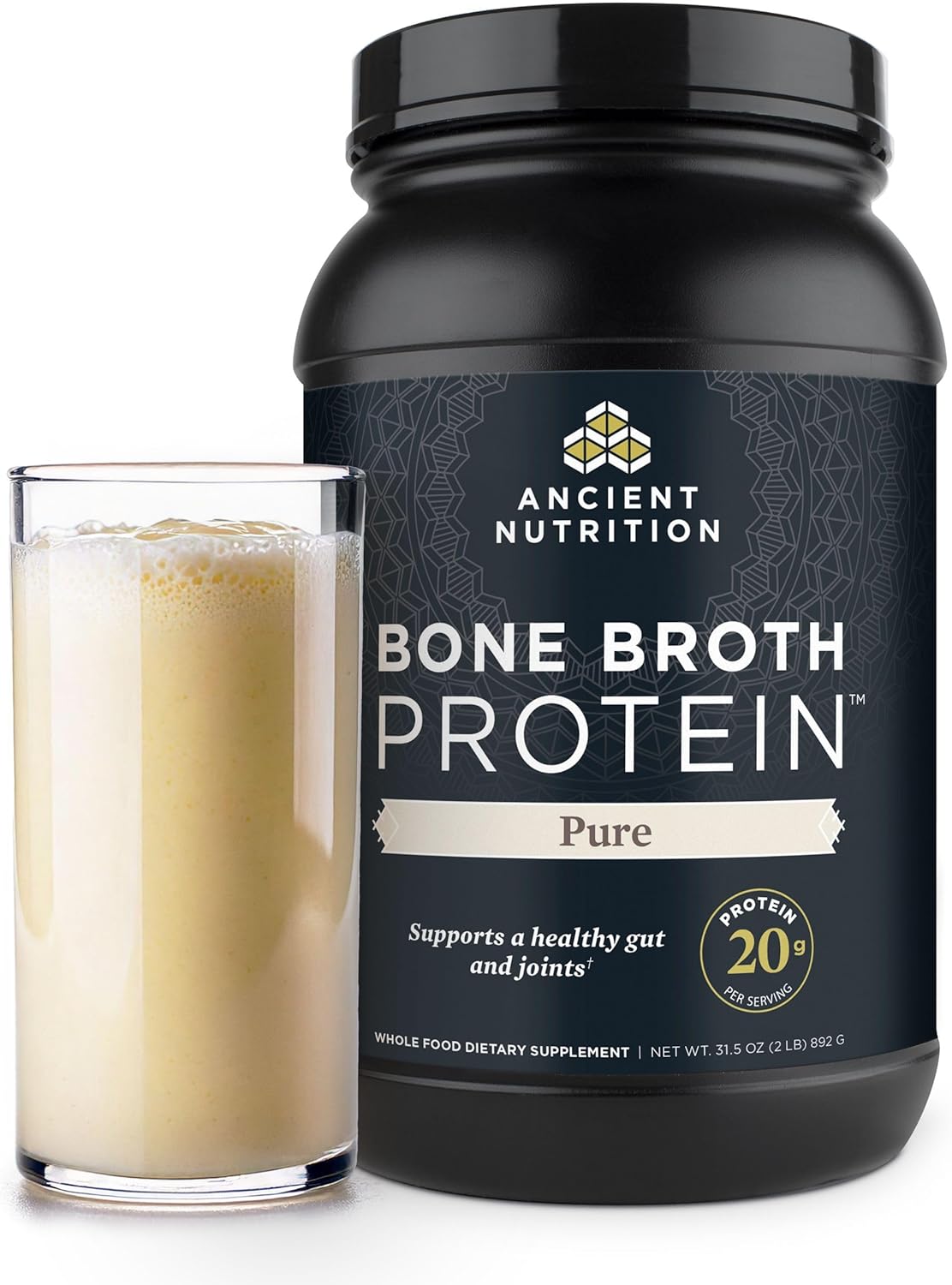 Ancient Nutrition Bone Broth Protein Powder for Joint Health