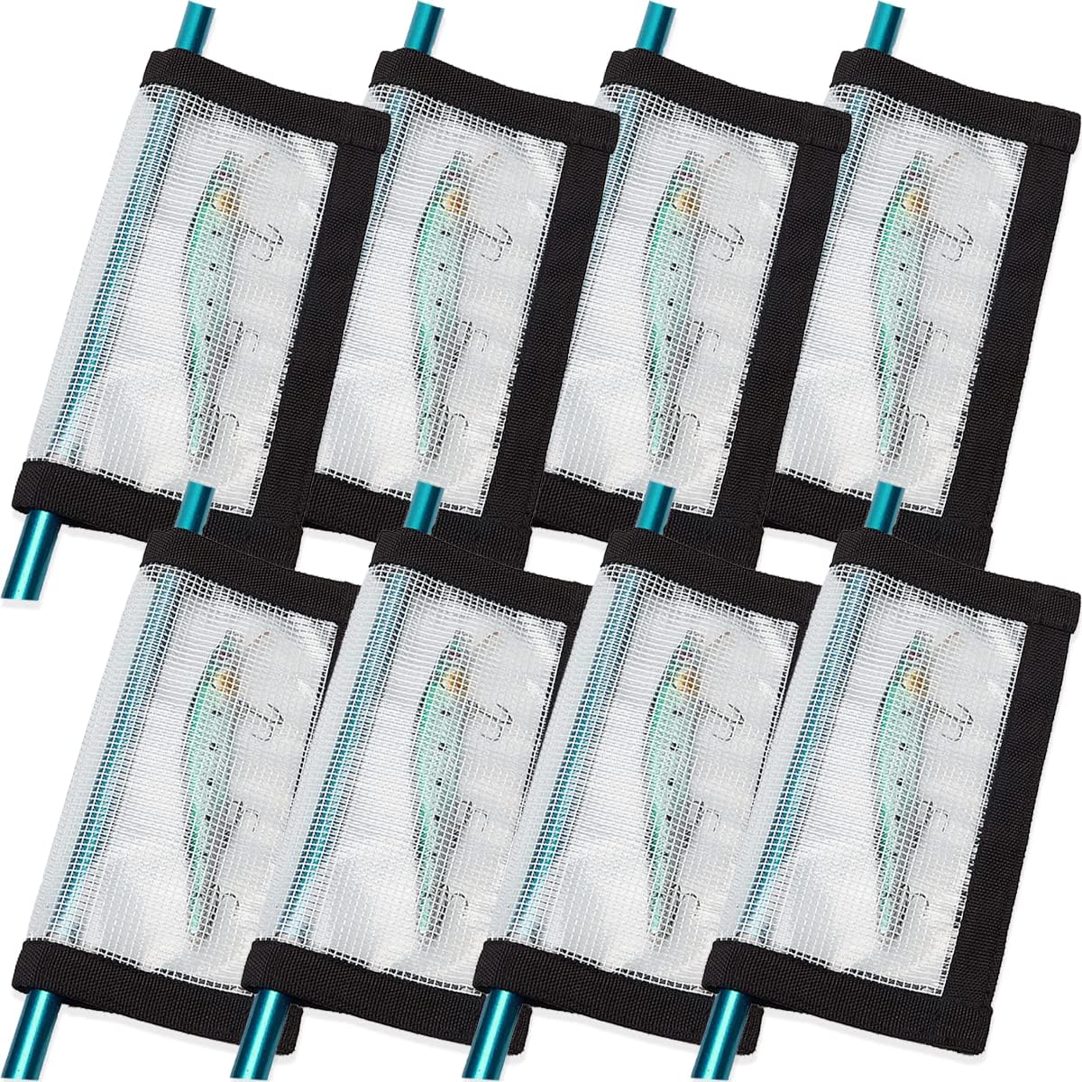 Ikerall Fishing Lure Wraps: Protect Rod Hooks!