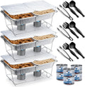 Disposable Chafing Dish Buffet Set 33 Pieces - Easy Party Warming
