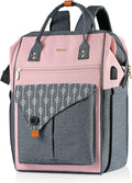 Backpack for Women 15.6 in Laptop Backpack - Spacious USB Charging