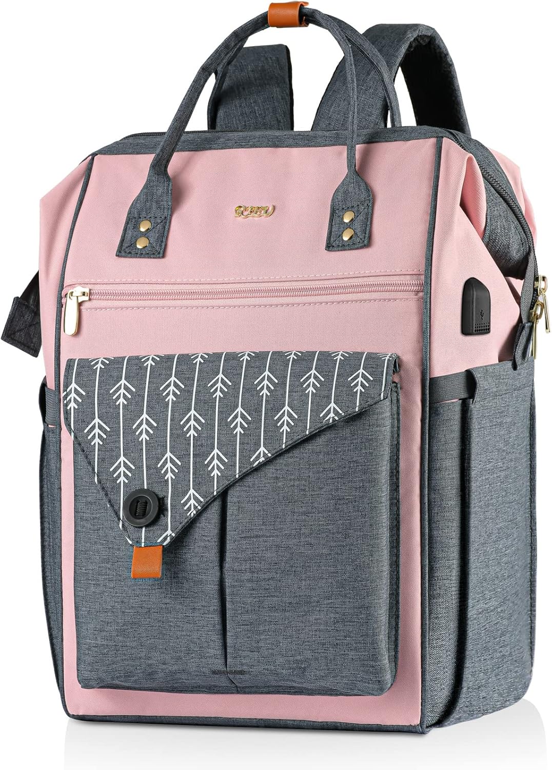 Spacious 15.6 Inch Laptop Backpack for Women - Stylish & Functional