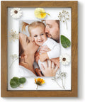 Frametory 16x20 Floating Picture Frame - Brown Solid Wood Pressed