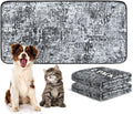 Washable Pee Pads for Dogs 24x48 in 2 Pack - Reusable Leakproof Pads