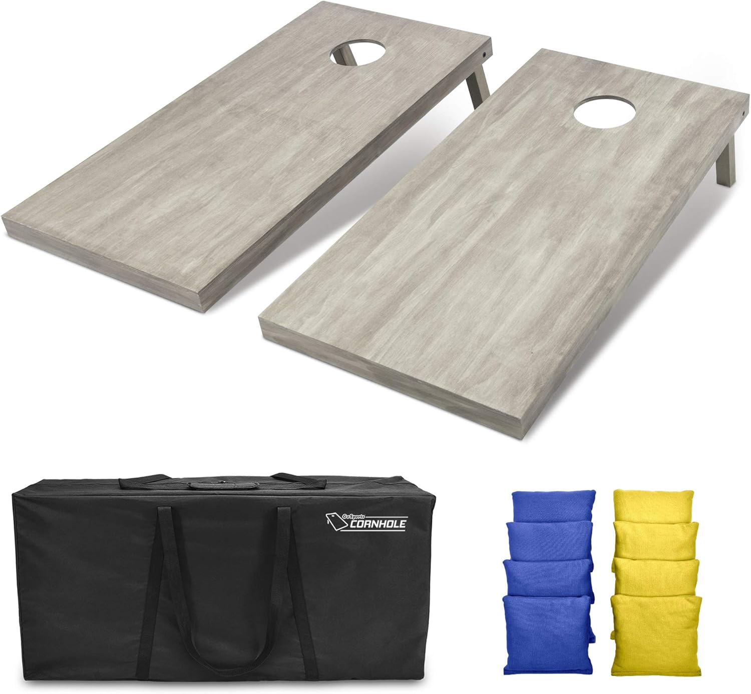 GoSports 4 ft x 2 ft Wooden Cornhole Boards Set Review