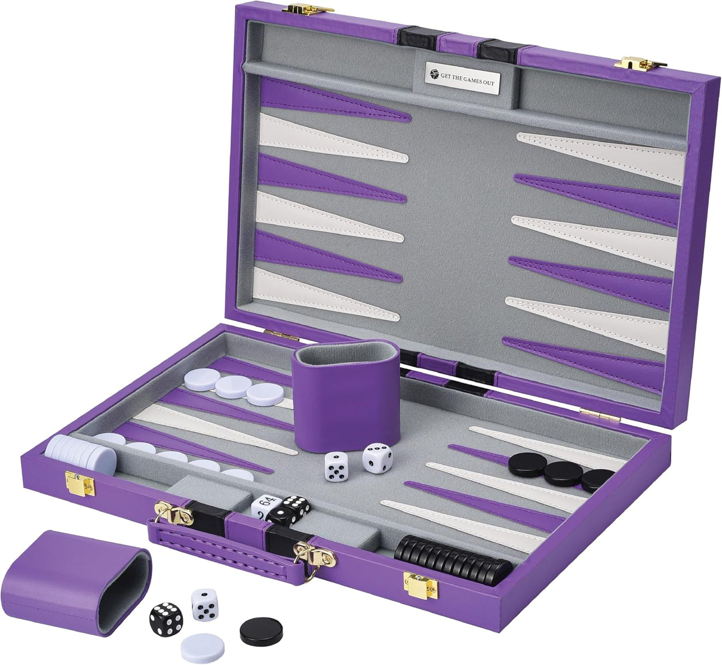 Get The Games Out Top Backgammon Set - Classic Game for All