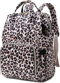 Leopard Women Laptop Backpack 15.6 in - Stylish, Spacious Carry