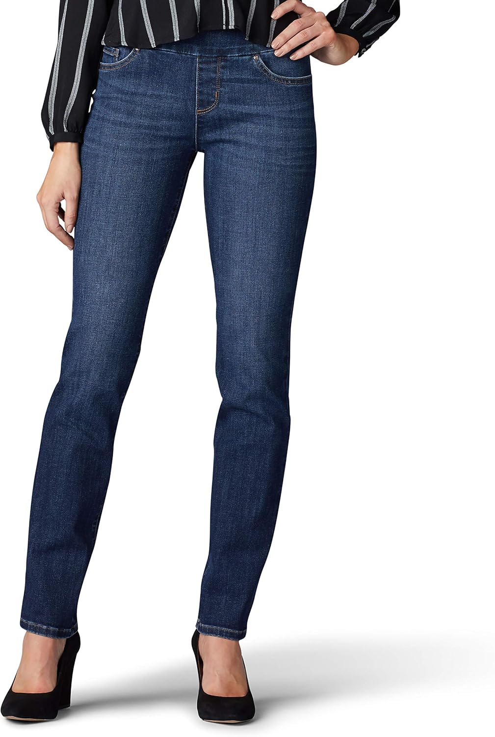 Lee Women's Sculpting Slim Fit Slim Leg Pull On Jean Review