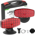 Wireless Trailer Lights with Adjustable Bracket - Long Lasting Tow