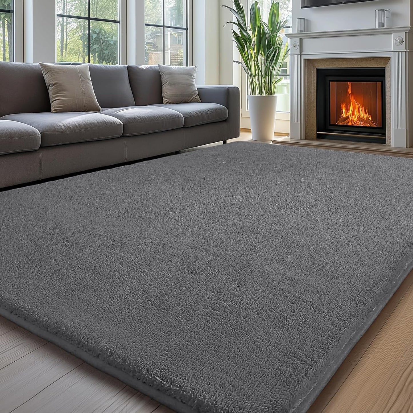 Sour Lemon 5x7 Area Rugs for Living Room and Bedroom Decor