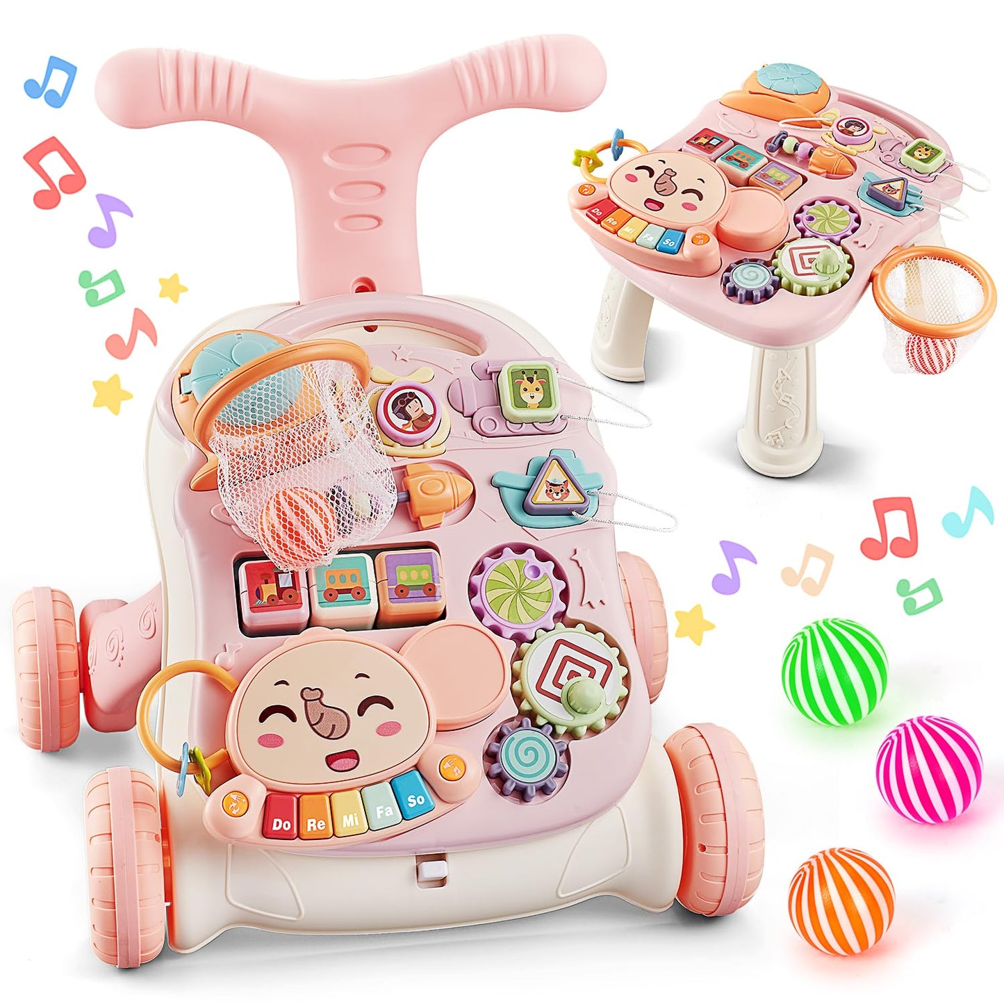 TOY Life Baby Walker: Stand & Walk in Style!
