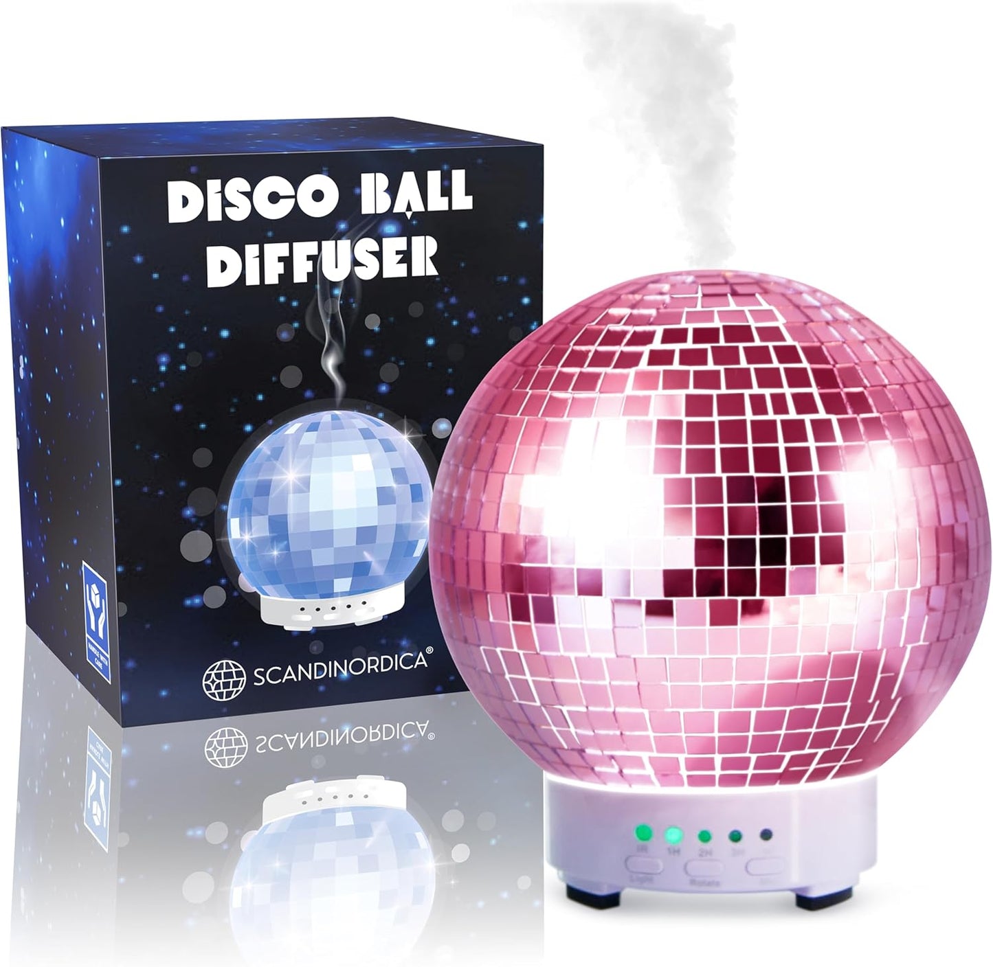 SCANDINORDICA Disco Ball Diffuser for Aromatherapy and Decor