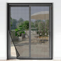 MAGZO Magnetic Screen Door Fit 72 x 80 in - Hands-Free Ventilated