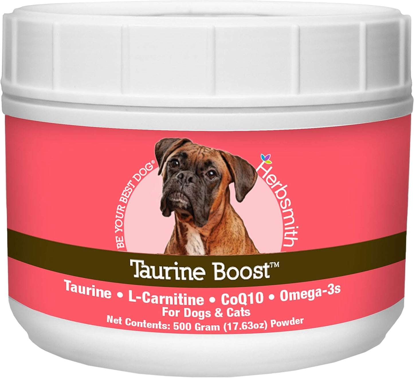 Herbsmith Taurine Boost for Heart Health in Dogs and Cats