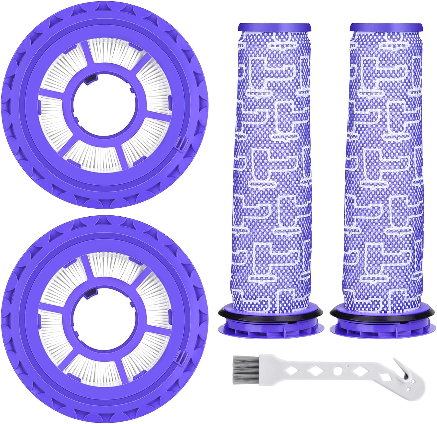 Leadaybetter Hepa Filter Replacement Kit for Dyson Upright Vacuums