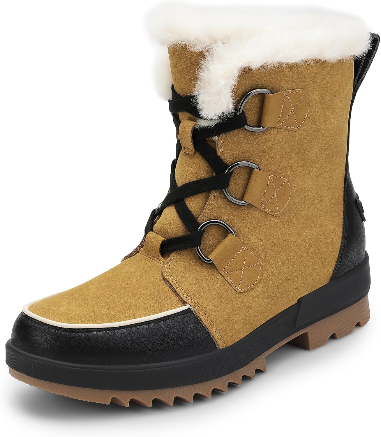 DREAM PAIRS Women's Anti-Slip Snow Boots