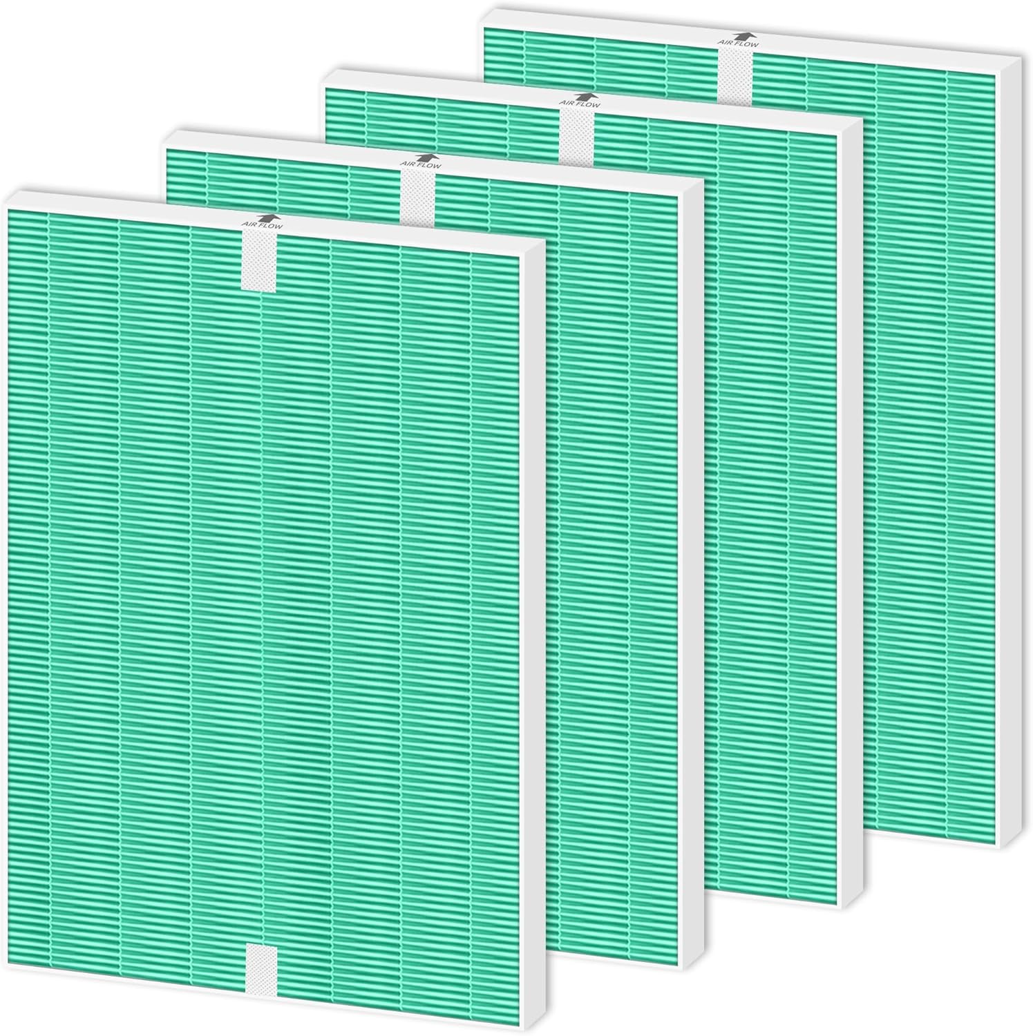 4 Pack 116130 HEPA Filters for Winix 5500-2 Air Purifier