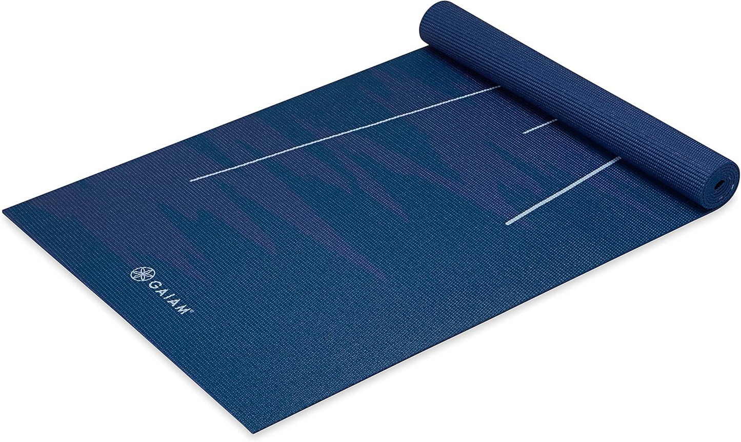 Gaiam Non-Slip Yoga Mat for All Yoga Types