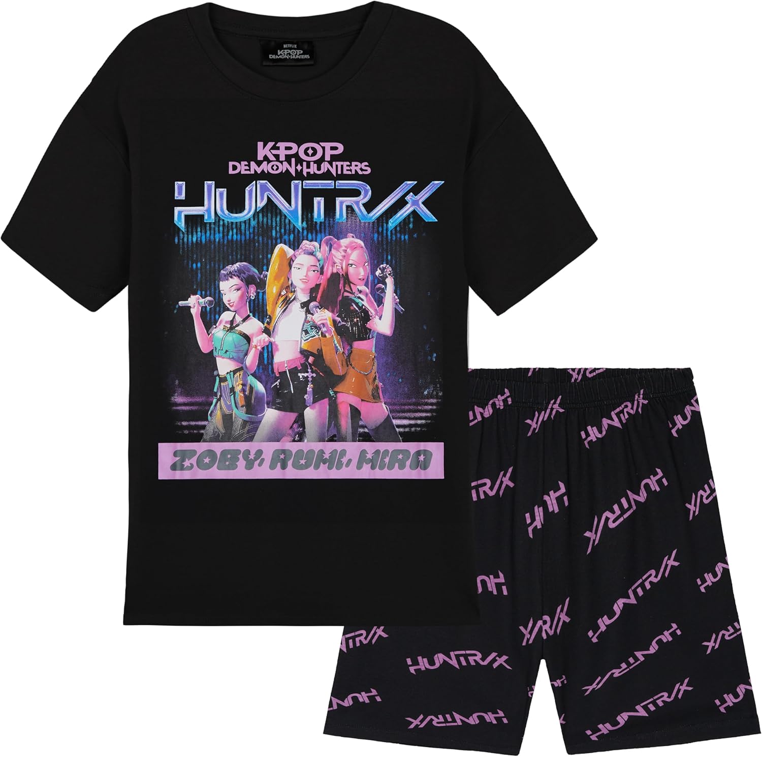 KPop Demon Hunters Pajamas Set for Girls - Soft & Fun PJs