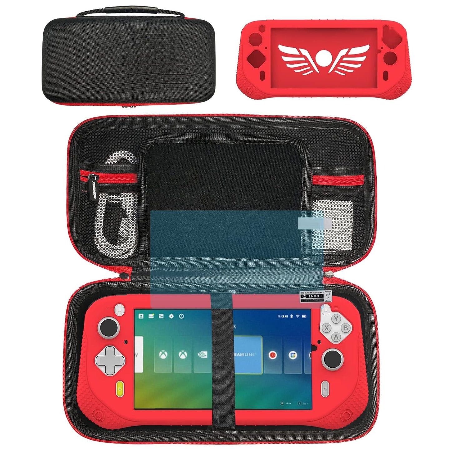 XEGIMOR Silicone Cover and Carrying Case for Logitech G Cloud