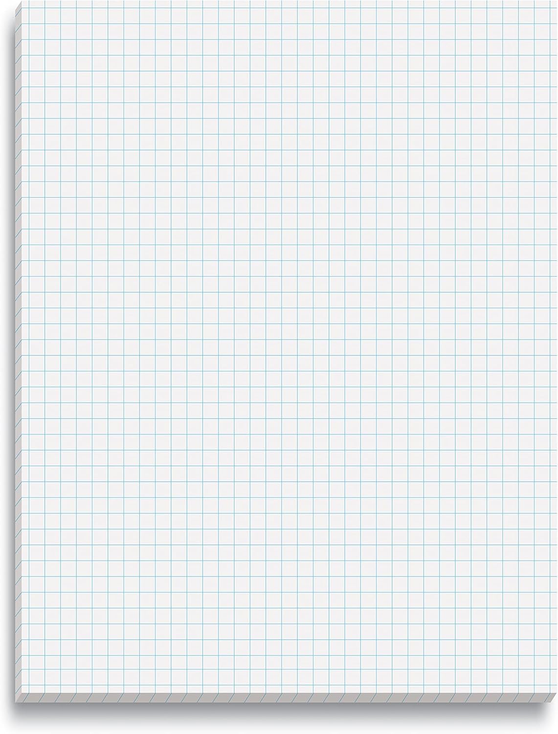 Premium Quality Graph Paper Pad, Double Sided, Easy Tear, Grid Paper