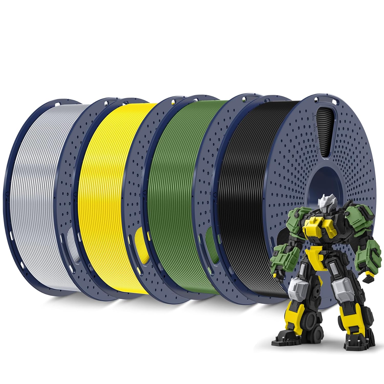 SUNLU 4KG 3D Printer Filament PLA Plus for FDM Printers
