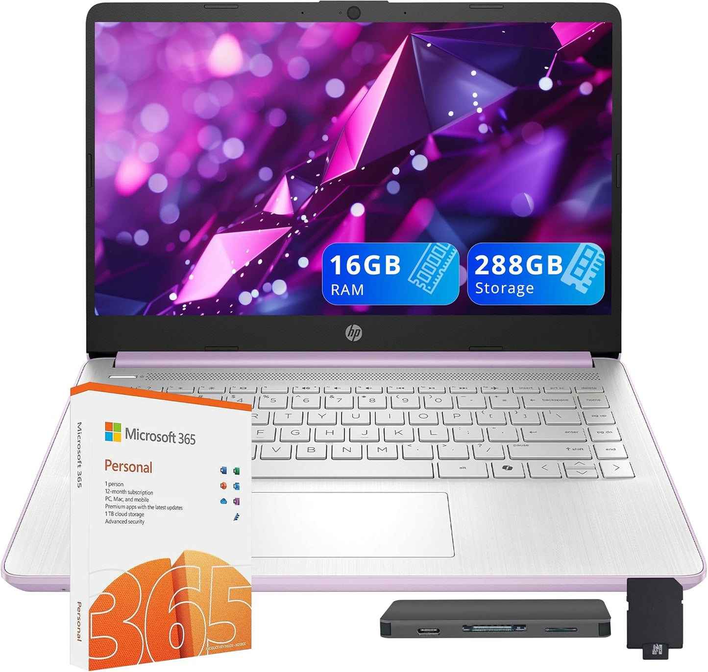 HP Flagship 14 HD Student Business Laptop with Office 365