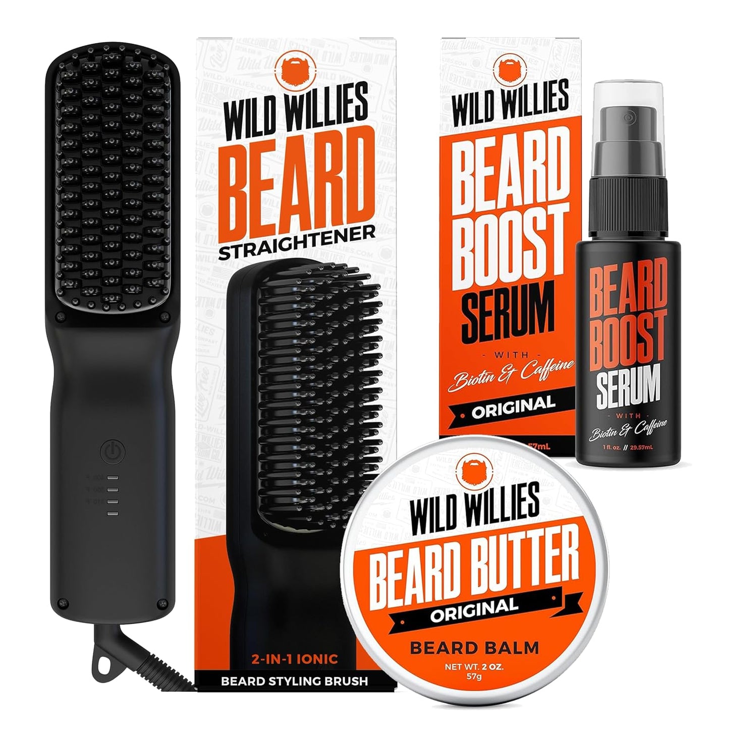 Wild Willies Beard Care Kit: Ultimate Grooming Tool Set for Men
