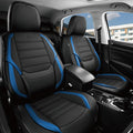 Blue MAX Cushioning Memory Foam Car Seat Covers - Waterproof Comfort
