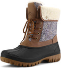 mysoft Women's Waterproof Snow Boots for Cold Weather Comfort