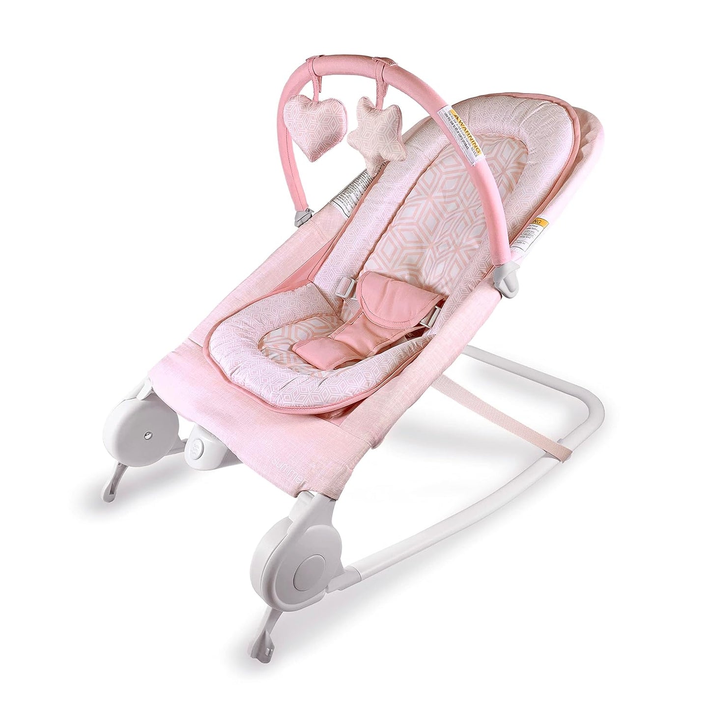 Summer Infant 2-in-1 Bouncer & Rocker Duo for Happy Babies
