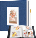 Photo Album Self Adhesive 60 Pages Linen Cover - Memory Book