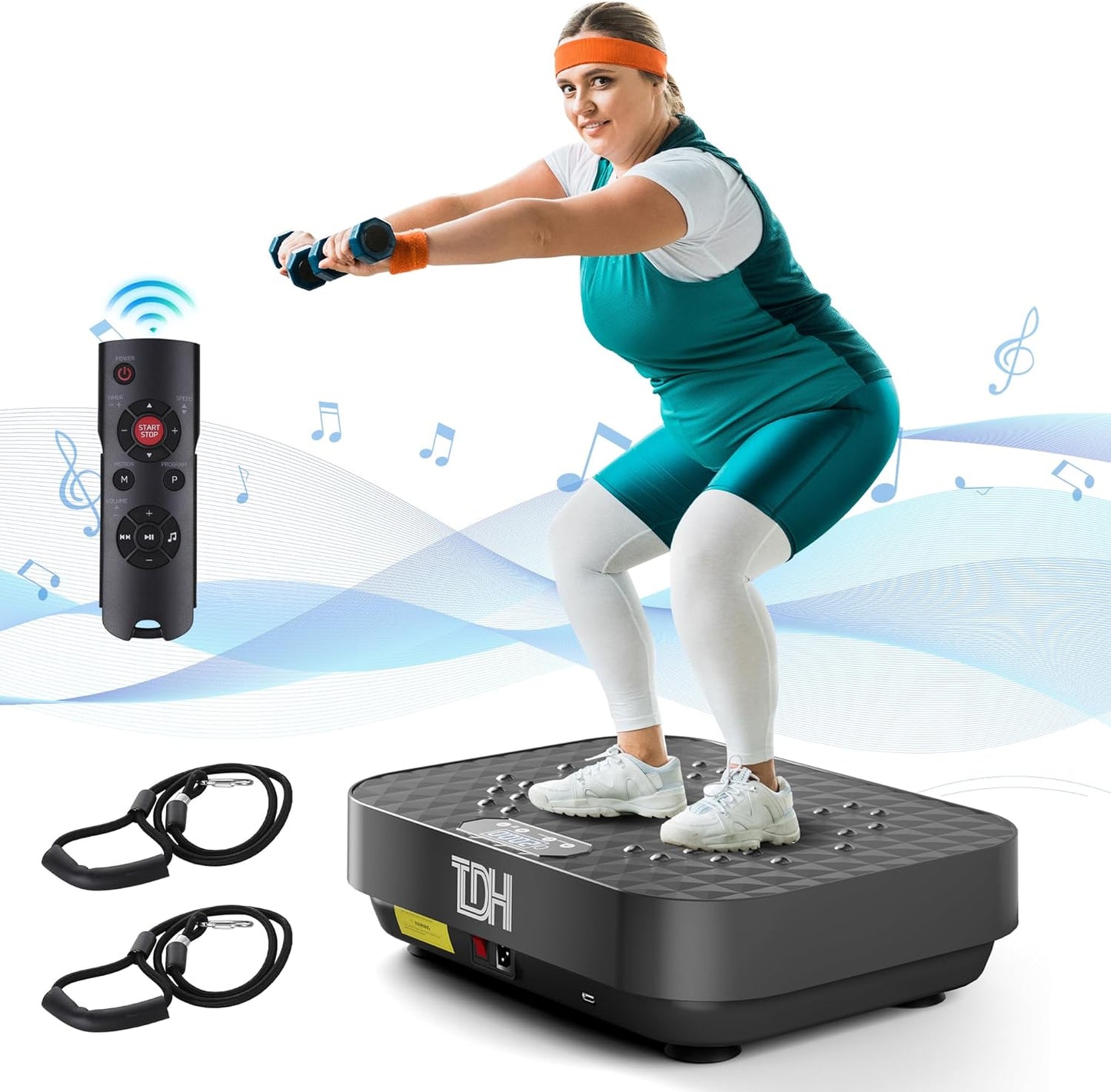 TDH Vibration Plate Exercise Machine for Effective Weight Loss