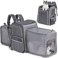 Expandable Pet Travel Carrier Backpack for Cats and Dogs