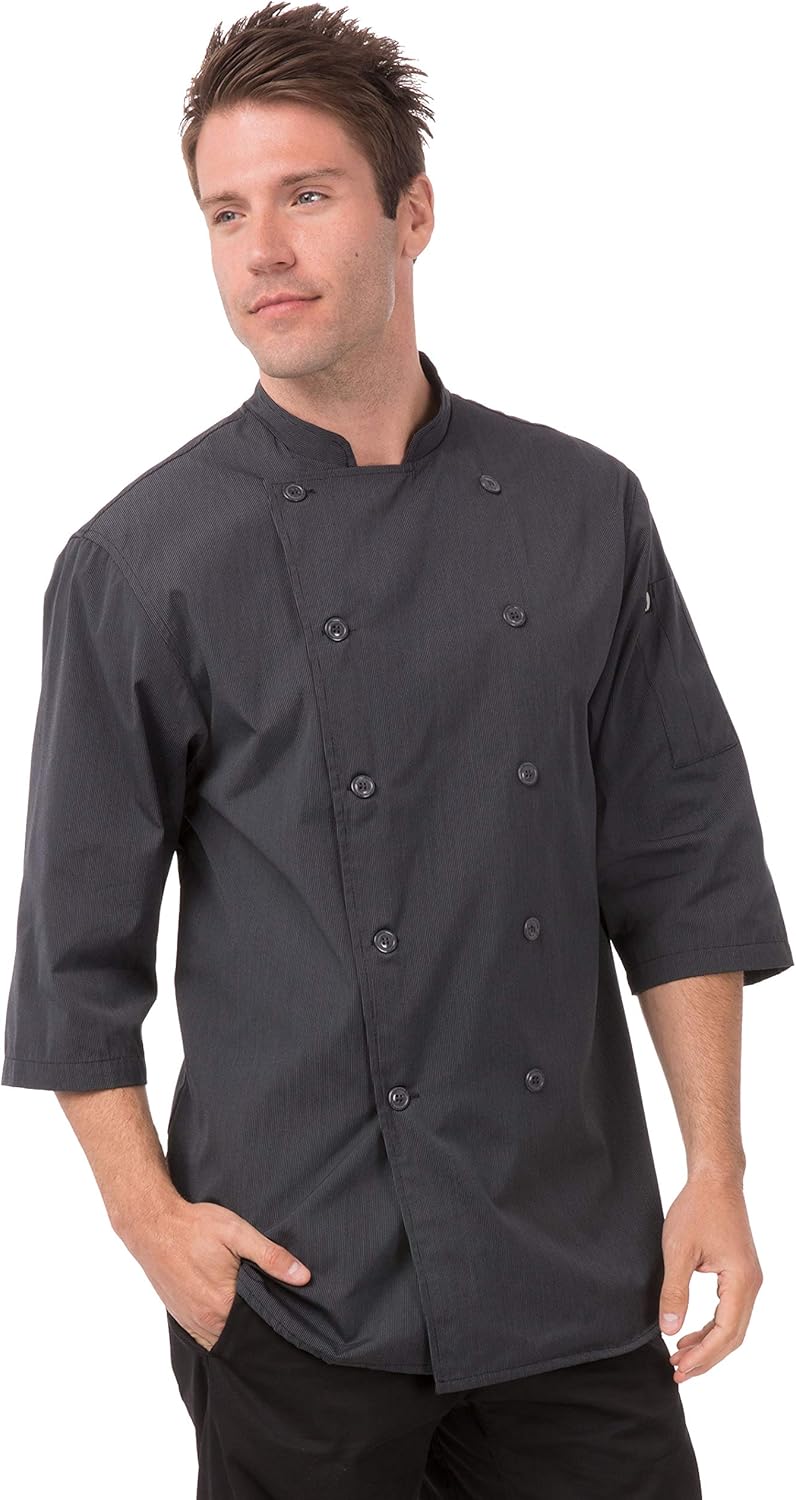 Chef Works Unisex Brighton Chef Coat for Culinary Professionals