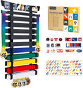 10 Belts Karate Belt Display Rack with Stickers - Ready to Hang