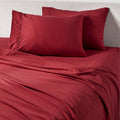 Deep Crimson Red Sheet Set - XL Twin Cooling 1500tc Level