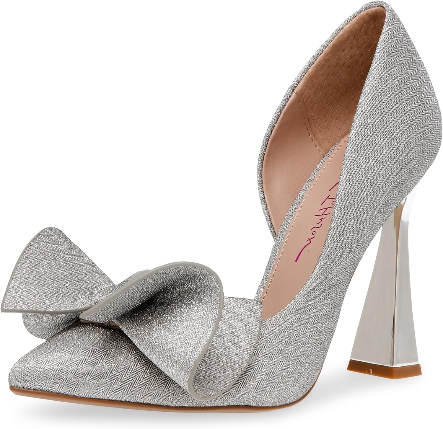 Betsey Johnson Women's Nobble Bow D'Orsay Heels for Stylish Comfort