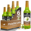 Pistachio Latte Syrup 6-Pack, 25.4 fl oz - Bulk Coffee Syrup Case