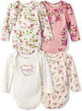 Baby Girl's Long Sleeve Bodysuits for Newborns - Perfect Comfort